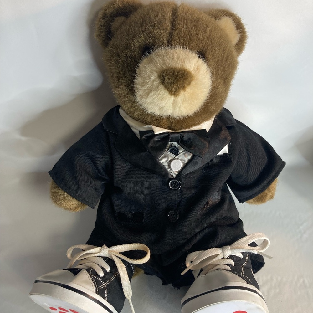 Build a bear workshop brown bear plush Tuxedo outfit